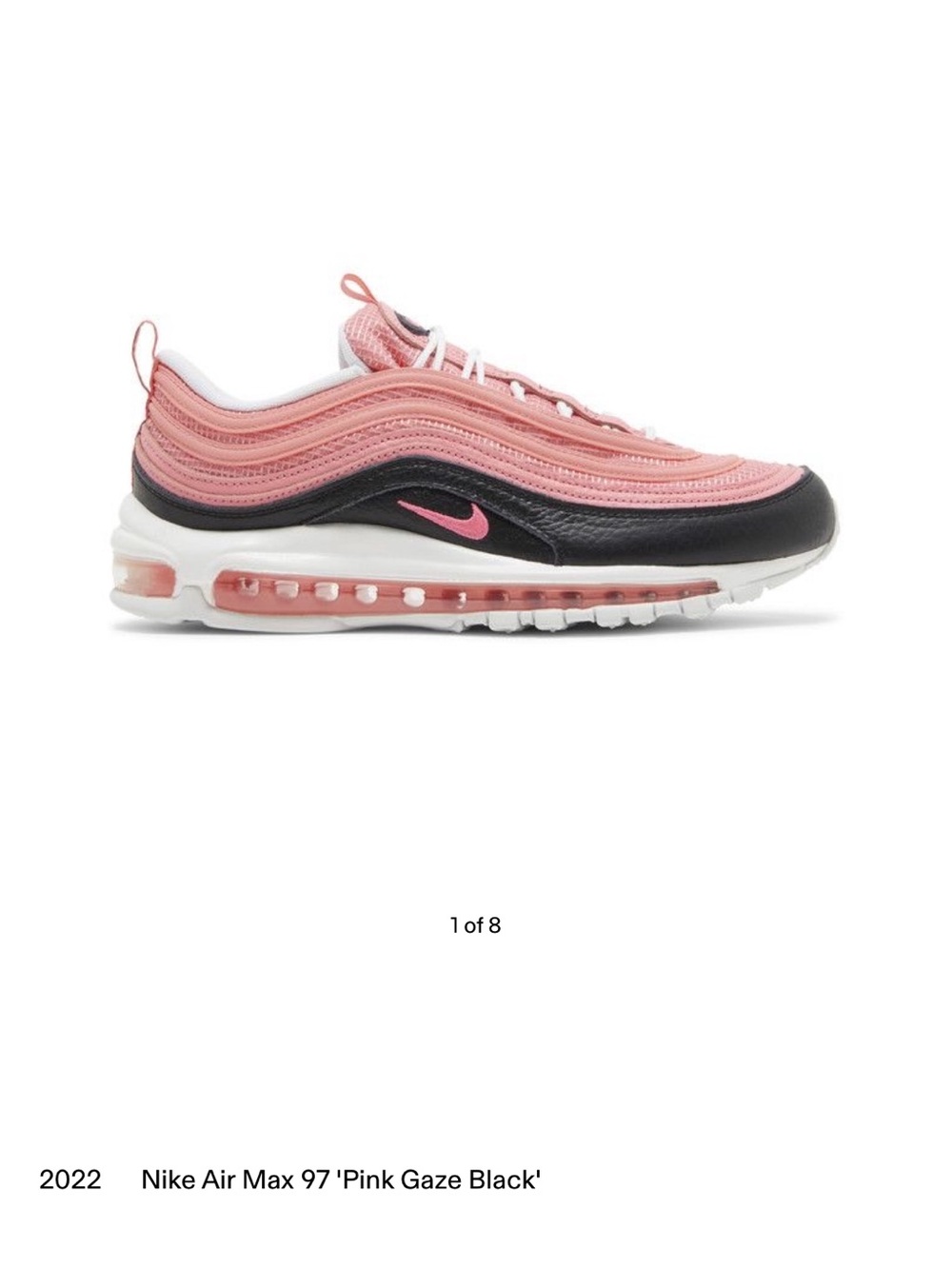 Nike Air Max 97 Pink & Black Gaze